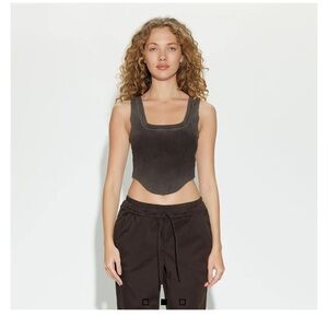 COTTON CITIZEN Women's Ibiza Square Neck Tank Size Small NWOT